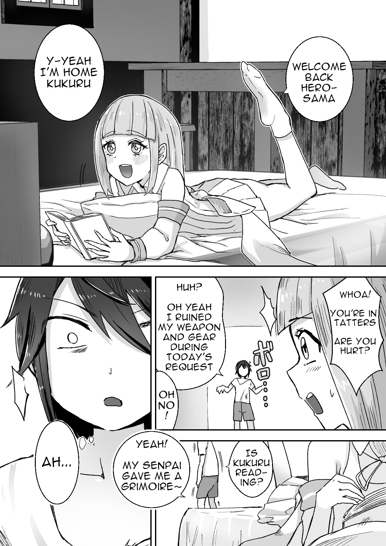 Hentai Manga Comic-Story about Losing to a Succubus and Made to Wear Small Chastity Belt-Read-18